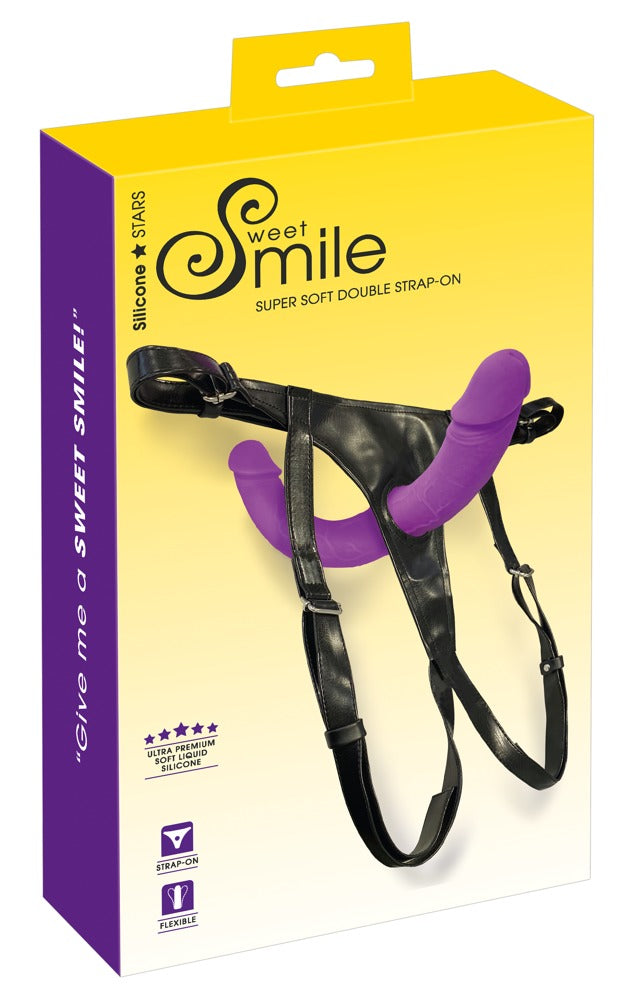 Sweet Smile Super Soft Double - Arnés Strap-On Doble