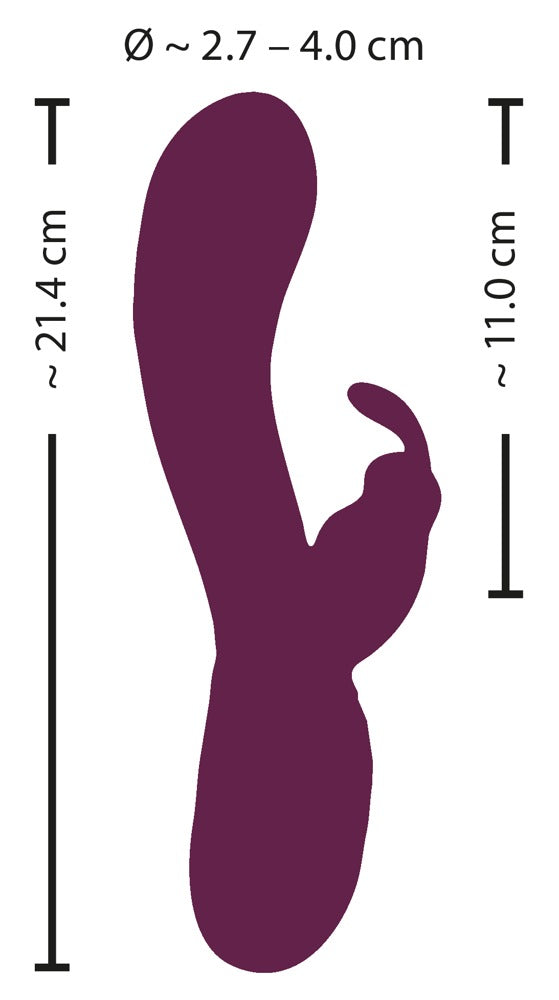 Sweet Smile G-Spot Rabbit Vibrador - 15 Modos de Vibración