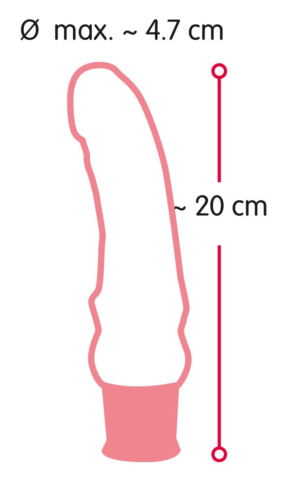 Nature Skin Real Vibe - Vibrador Realista con Material TPR