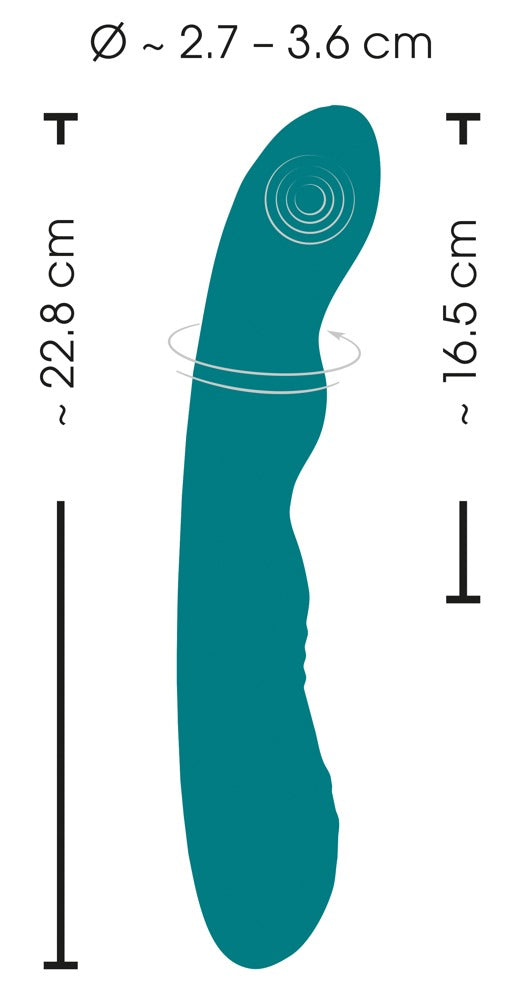Sweet Smile Rotating Vibrator - Vibrador Punto G con Rotación y 10 Modos