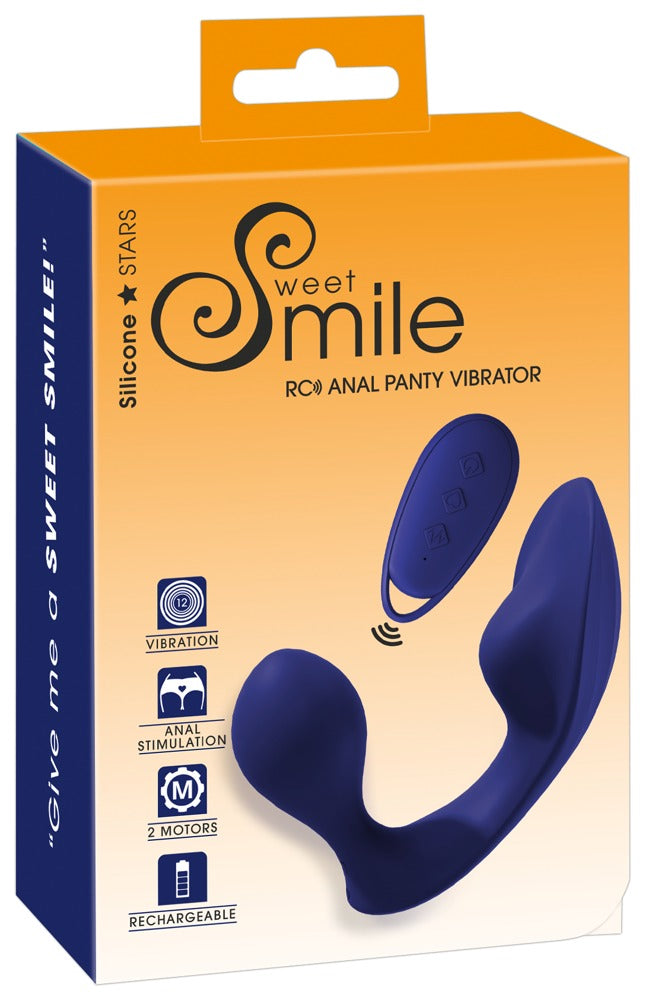 Sweet Smile RC Anal Panty Vibe - Vibrador Anal con Control Remoto