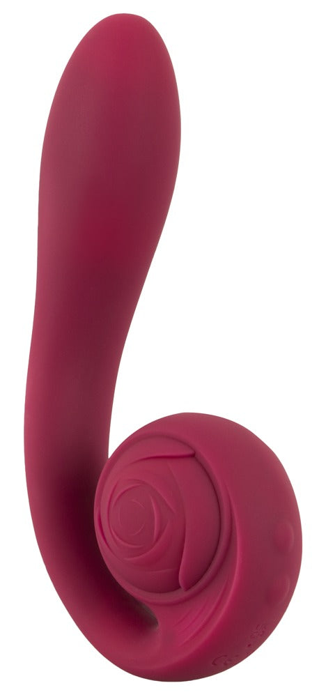 Rose Bendable Vibrator - Vibrador Flexible con Estimulación Dual