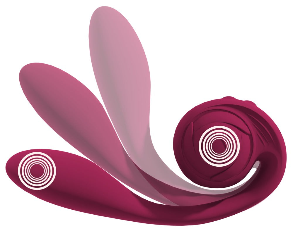 Rose Bendable Vibrator - Vibrador Flexible con Estimulación Dual