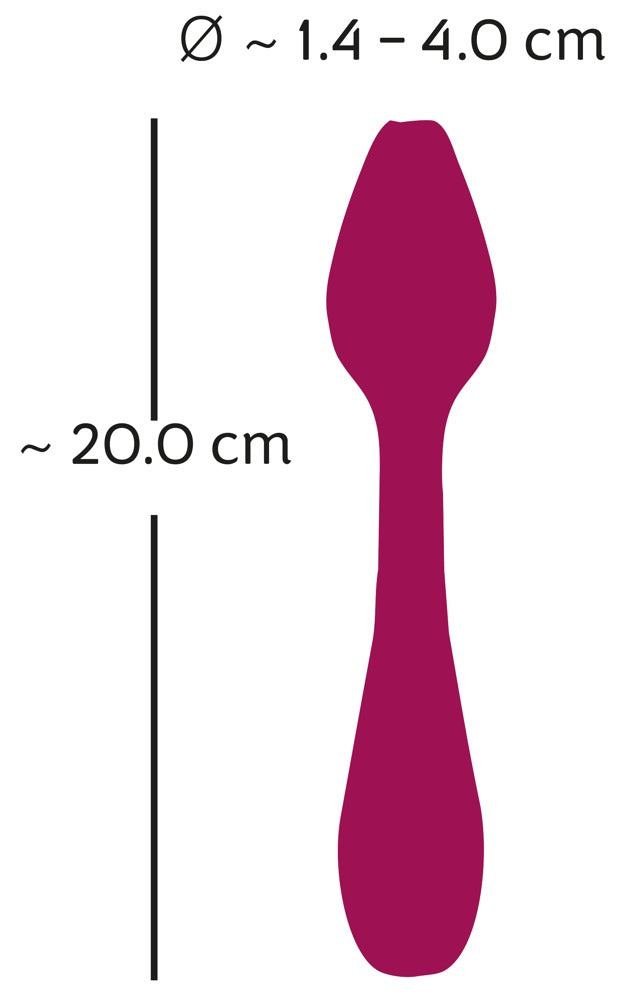 Rose G-Spot Vibrator Rosenrot - Vibrador Punto G Plegable
