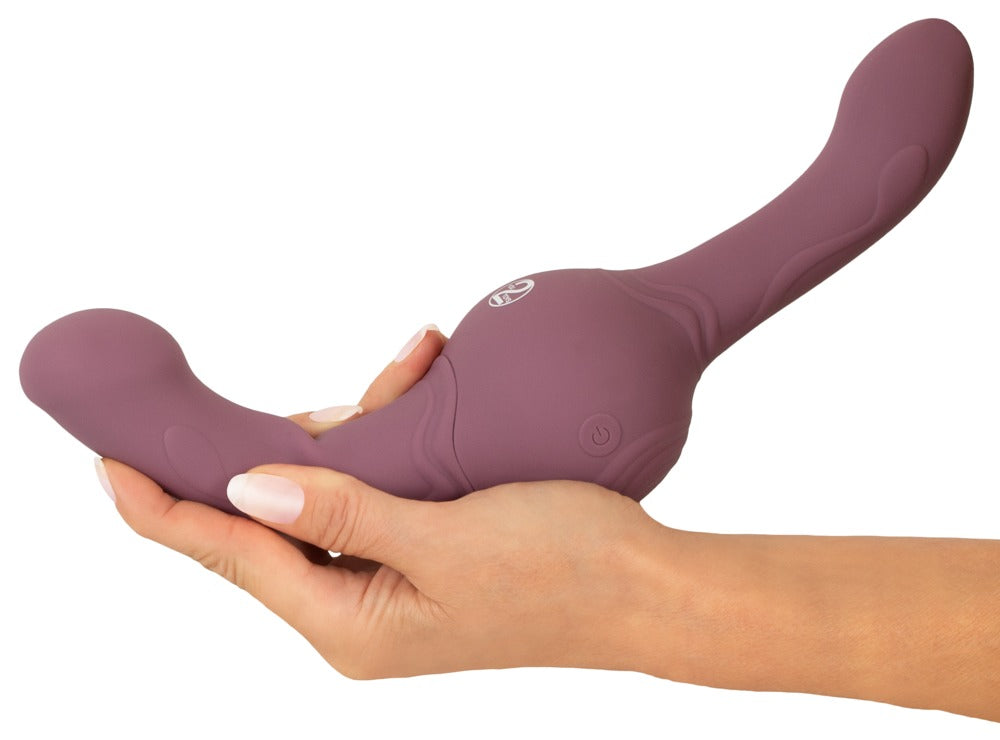 Strong Shaking Double Vibe You2Toys - Vibrador Doble con Motor Potente