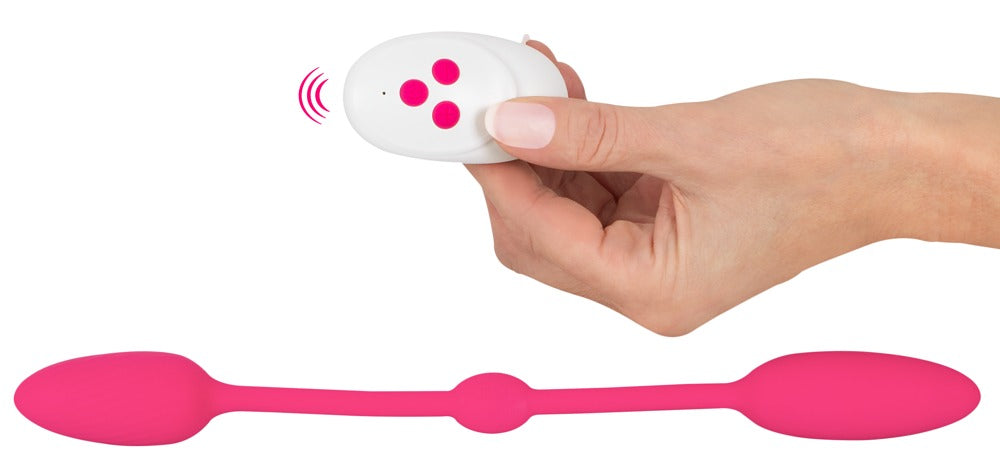 RC Double Pleasure Love Balls - Bolas Chinas Vibrantes con Control Remoto