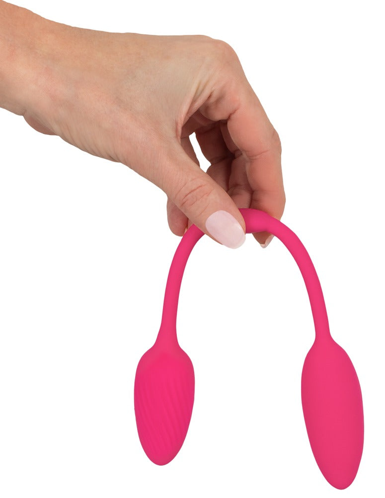 RC Double Pleasure Love Balls - Bolas Chinas Vibrantes con Control Remoto