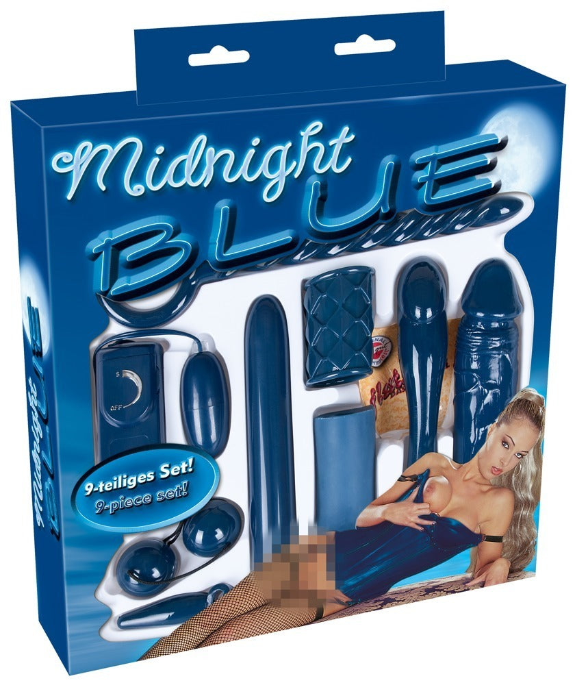 Midnight Blue Set - Kit de 9 Piezas You2Toys para Parejas