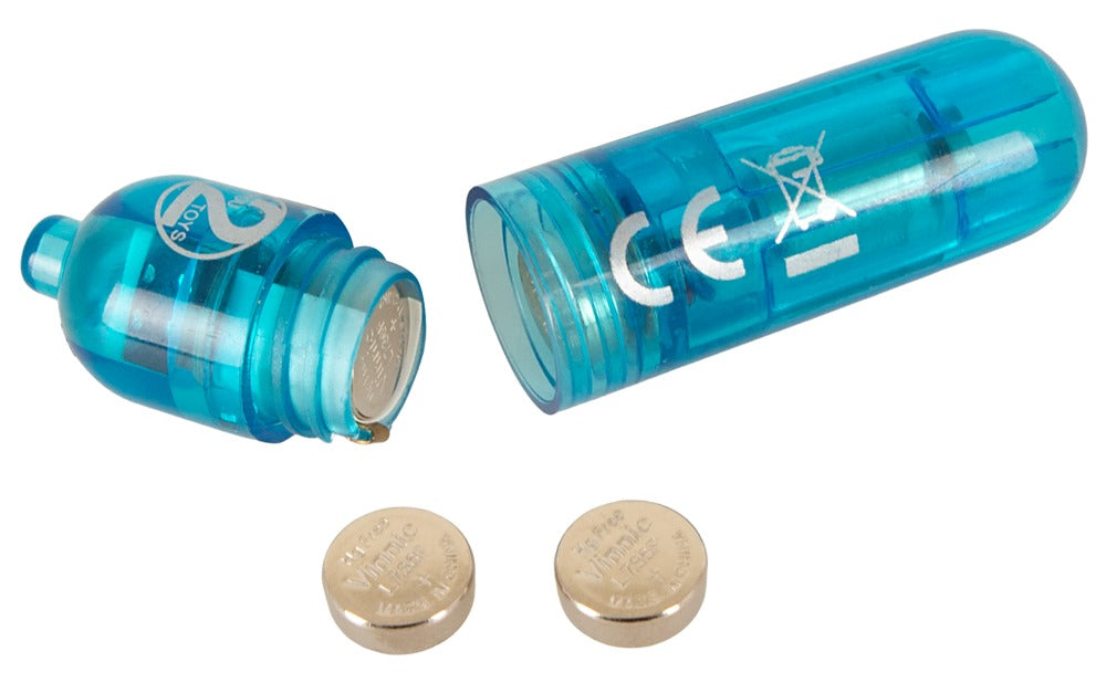 Anillo Vibrador You2Toys Azul con Estimulador de Clítoris