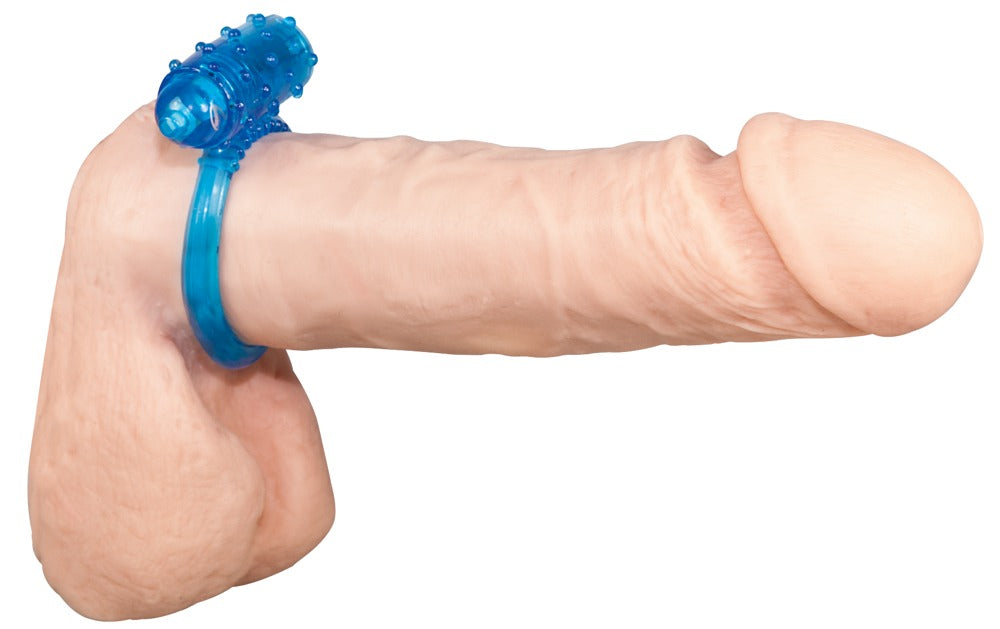 Anillo Vibrador You2Toys Azul con Estimulador de Clítoris