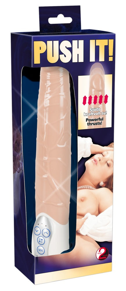 Vibrator Push it! - Vibrador con Función de Empuje You2Toys