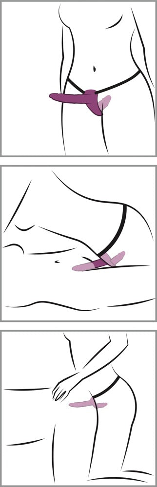 Arnés Vibrador Doble You2Toys - Estimulación Mutua