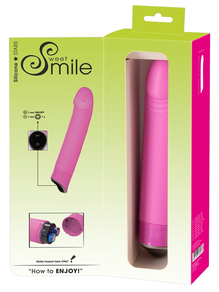 Vibrador Smile Happy Pink - 7 Niveles de Vibración