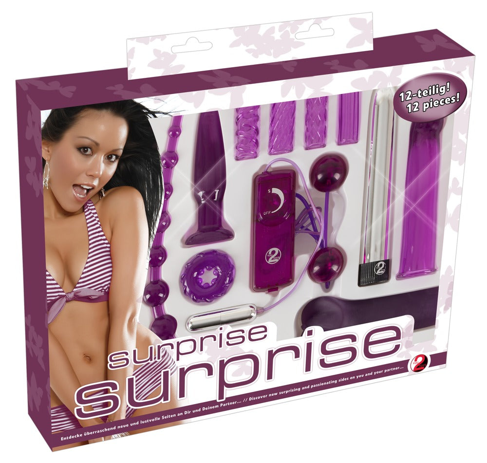Surprise Surprise Sex Toy Set You2Toys - Kit de 12 Piezas para Parejas