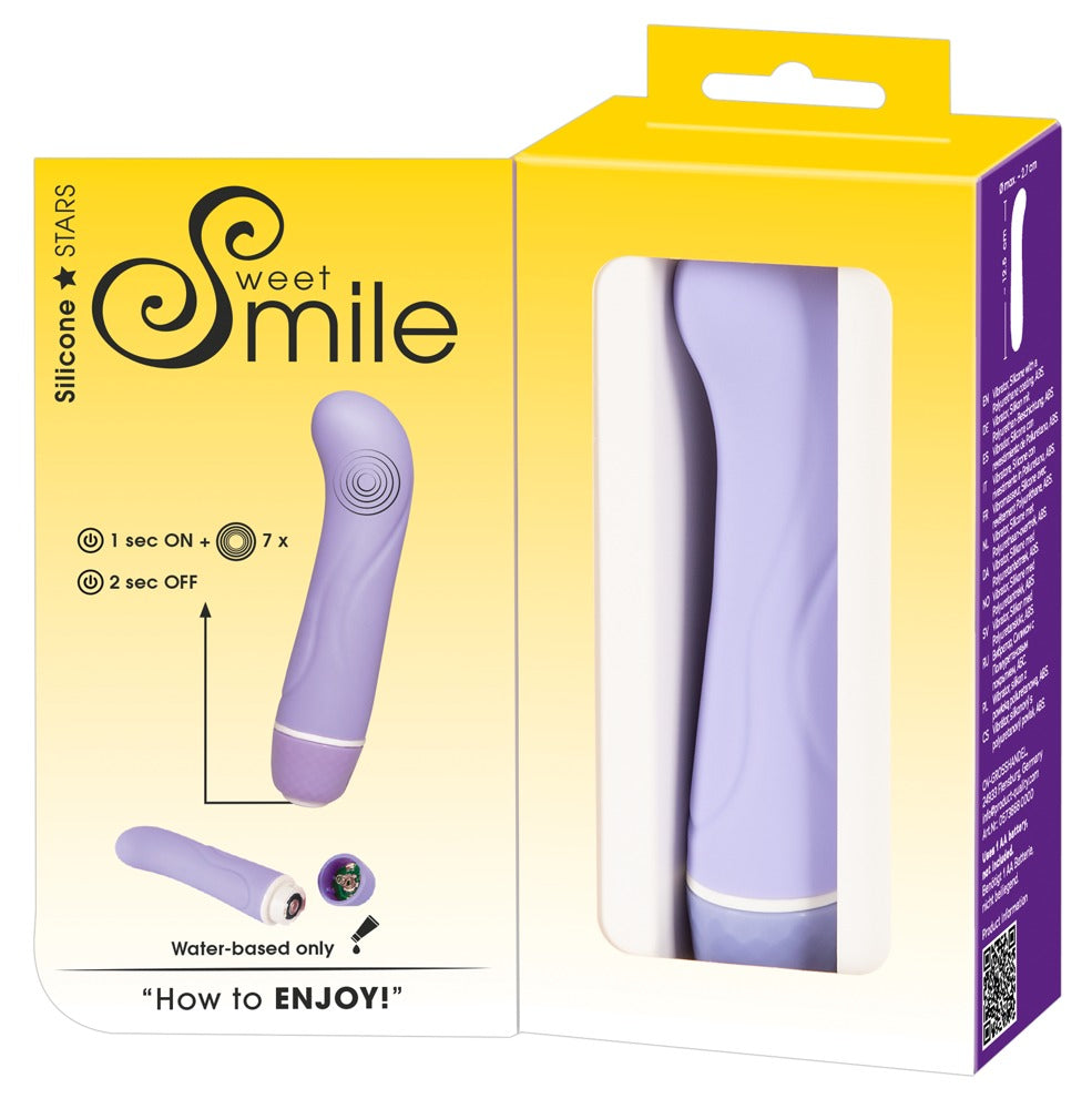 Sweet Smile Mini-G - Vibrador Compacto de Silicona