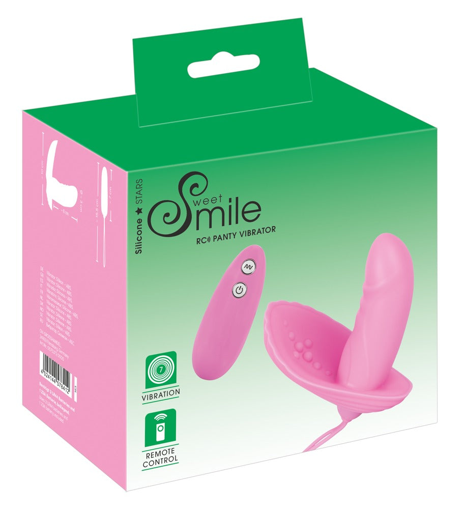 Sweet Smile Shelly RC - Minivibrador con Control Remoto