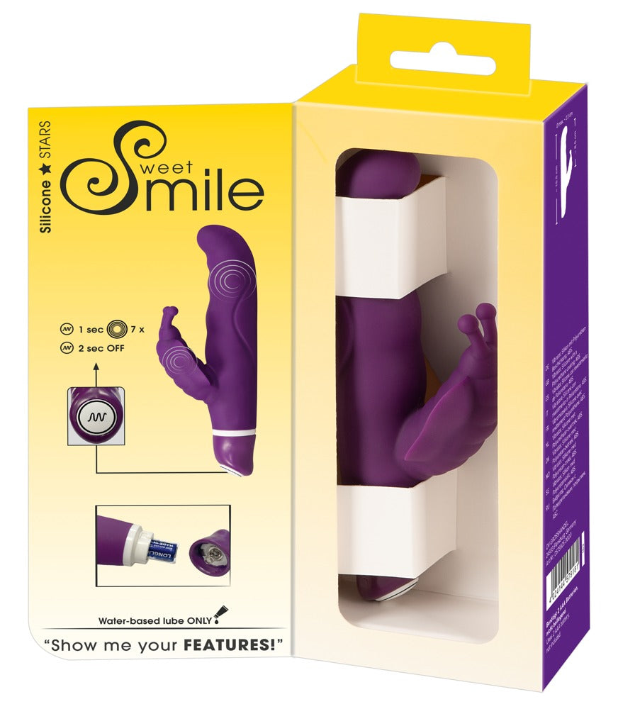 Smile G-Butterfly Vibrator - Vibrador Dual con Doble Motor