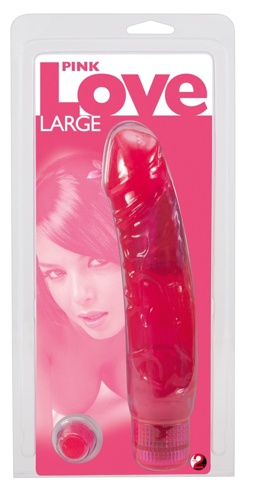 Pink Love Large - Vibrador Realista You2Toys