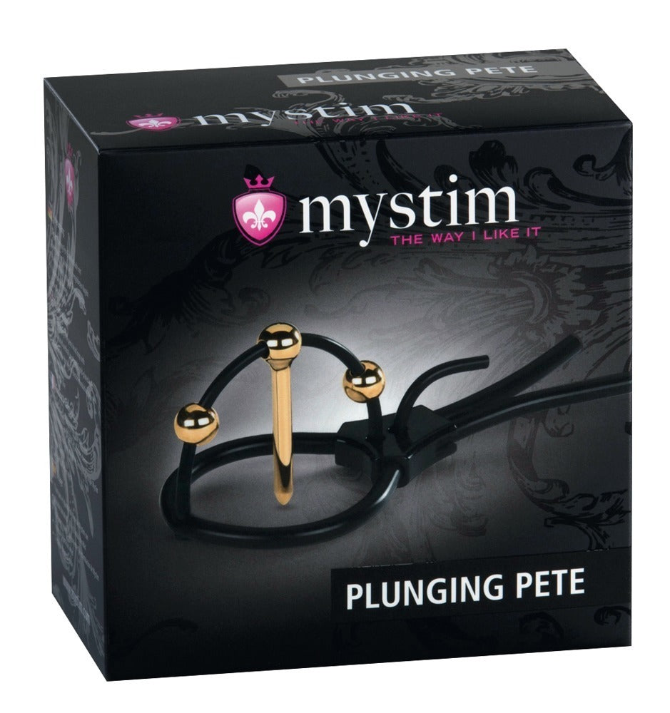Plunging Pete - Anillo de Estimulación Electro con Dilatador