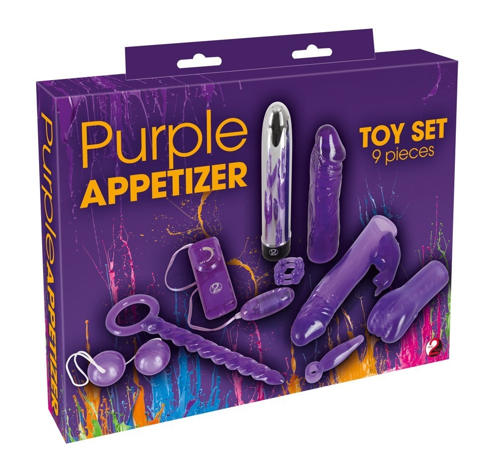Set Purple Appetizer 9 piezas You2Toys - Colección de Iniciación