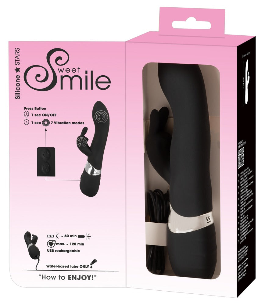 Sweet Smile Rechargeable Rabbit - Vibrador de Conejo Recargable