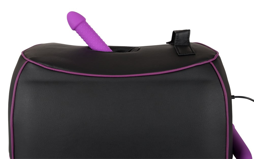 Sex Machine You2Toys - Máquina de Masaje con Doble Accesorio y Vibrador