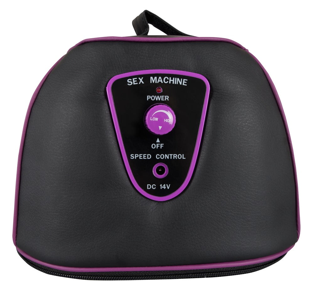 Sex Machine You2Toys - Máquina de Masaje con Doble Accesorio y Vibrador