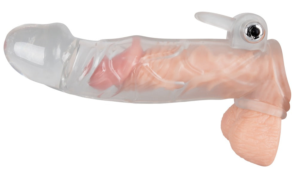 Chrystal Skin Penis Sleeve Vi - Funda Extensora Transparente con Vibración