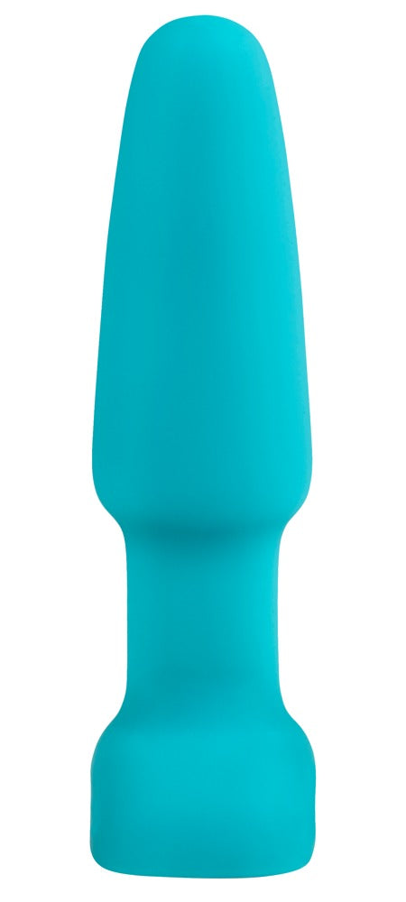 B-Vibe Rimming Plug Blue - Vibrador Anal con Perlas Rotatorias
