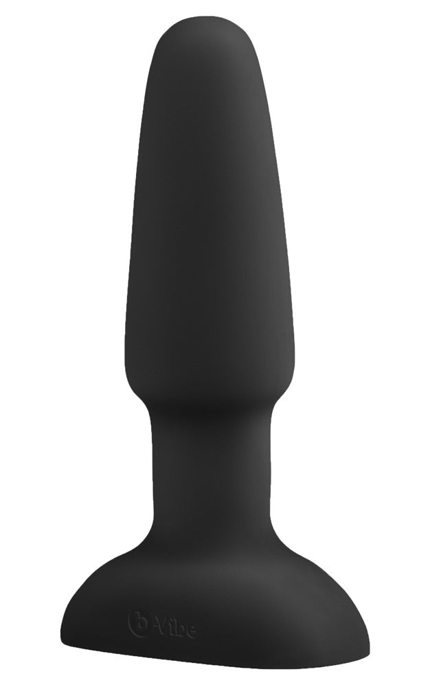 B-Vibe Rimming Plug Black - Vibrador Anal con Perlas Giratorias