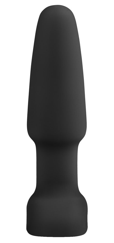 B-Vibe Rimming Plug Black - Vibrador Anal con Perlas Giratorias