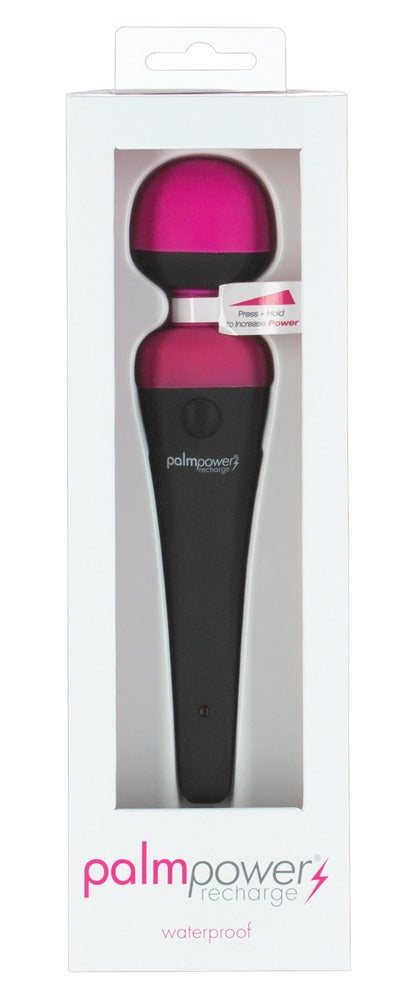 Palmpower Recharge Pink - Masajeador Recargable con 2 Niveles de Vibración
