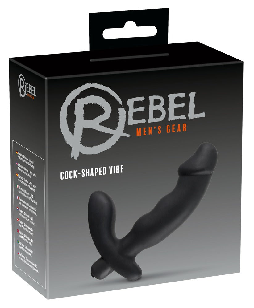 Rebel Cock-shaped Vibe - Vibrador Anal con Estimulador de Perineo