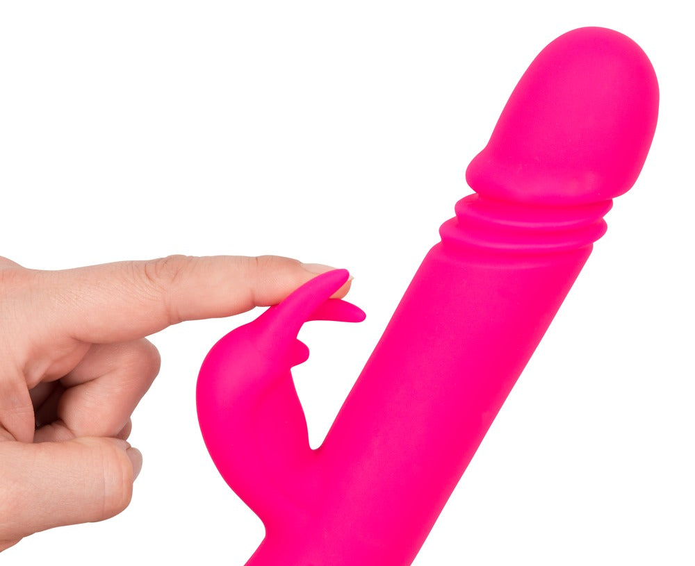 Rabbit Skater Pink - Vibrador Clítoris con Función de Empuje