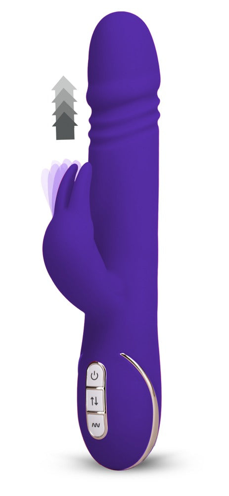 Rabbit Skater Purple - Vibrador Clítoris con Función de Empuje