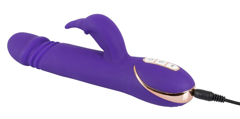 Rabbit Skater Purple - Vibrador Clítoris con Función de Empuje