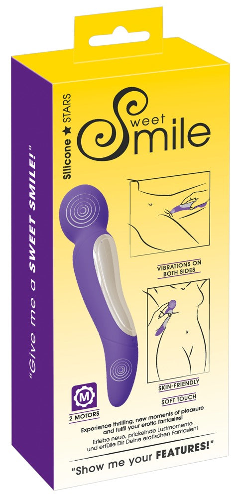 Dual Motor Vibe Recargable - Masajeador Íntimo Sweet Smile