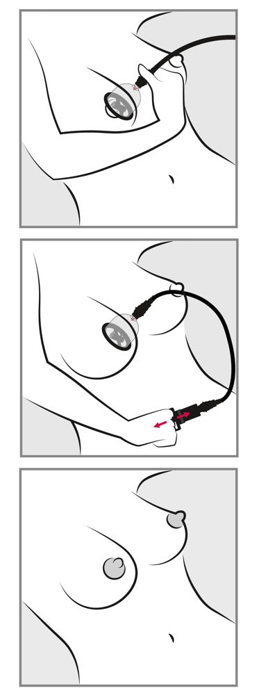 Bad Kitty Vibrating Nipple Cup - Succionador de Pezones con Vibraciones
