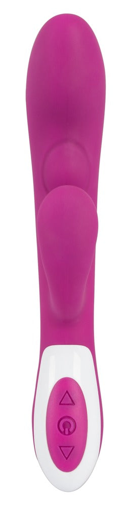 Javida Heating Vibe - Vibrador con Estimulador de Clítoris y Función de Calor