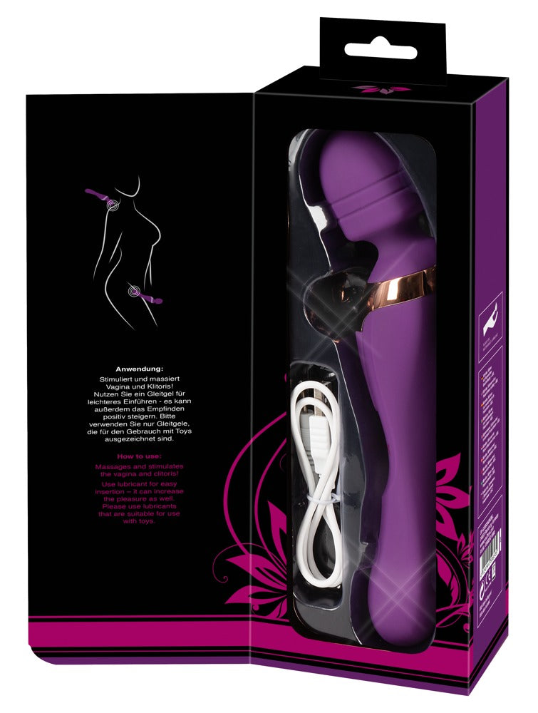 Javida Double Massager - Masajeador Dual con 8 Modos de Vibración