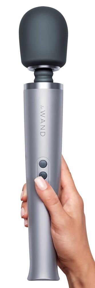 Le Wand Grey - Masajeador Vibrador Recargable de Lujo