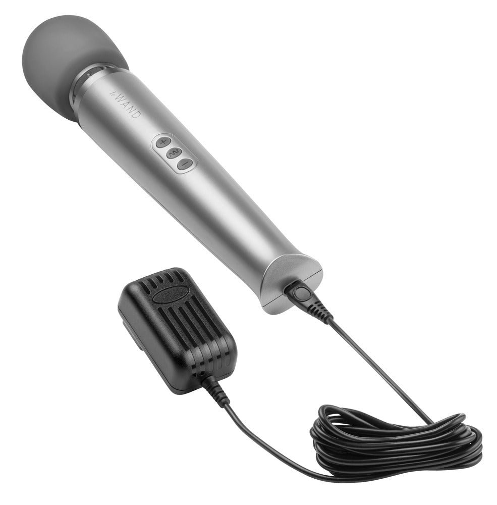 Le Wand Grey - Masajeador Vibrador Recargable de Lujo