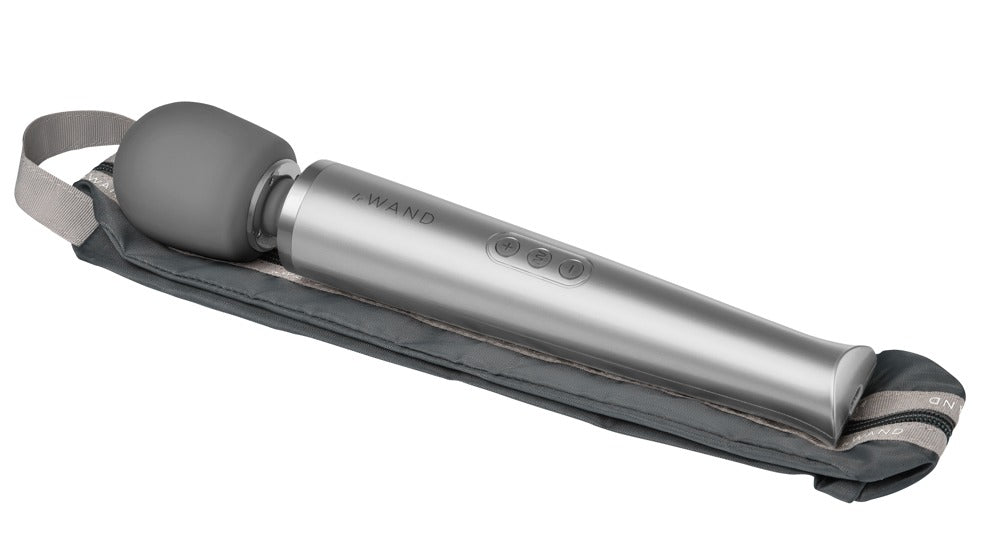 Le Wand Grey - Masajeador Vibrador Recargable de Lujo