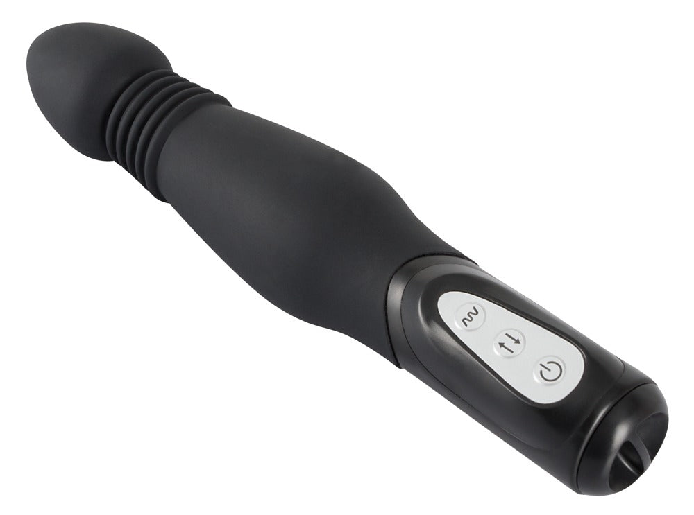 Y2T Black Thrusting Anal Vibe - Vibrador Anal con Función de Choque