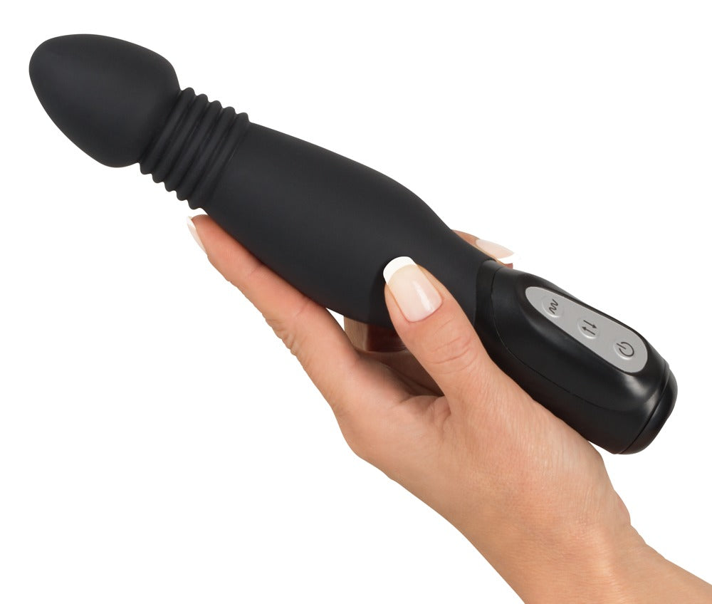 Y2T Black Thrusting Anal Vibe - Vibrador Anal con Función de Choque