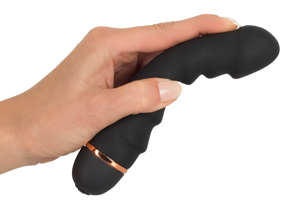 Bendy Ripple Vibrator Negro - Vibrador Flexible You2Toys