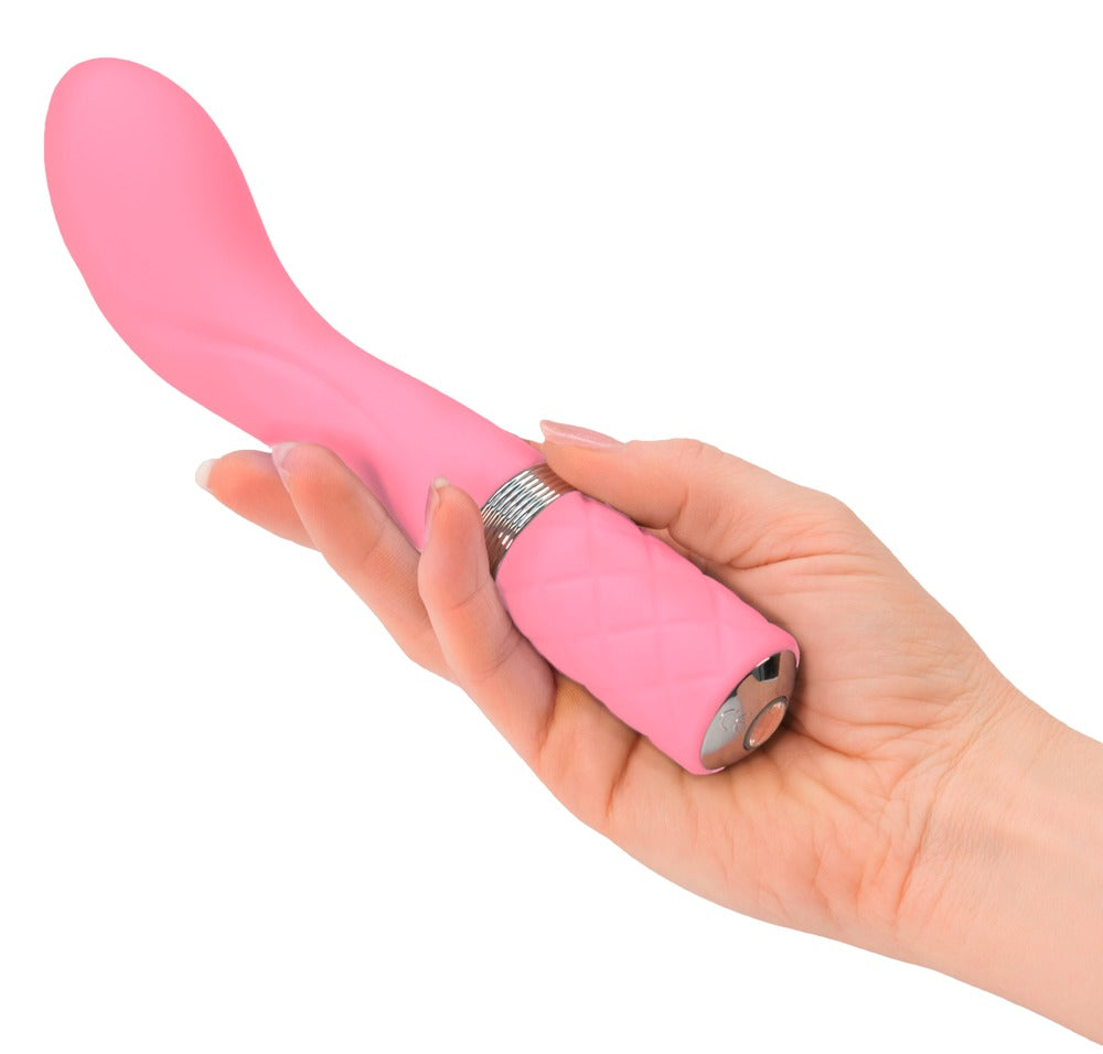 Pillow Talk Sassy Pink - Vibrador Punto G con Estimulación Dual