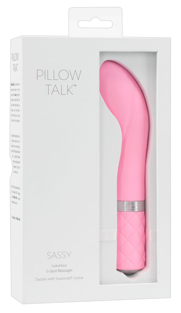 Pillow Talk Sassy Pink - Vibrador Punto G con Estimulación Dual