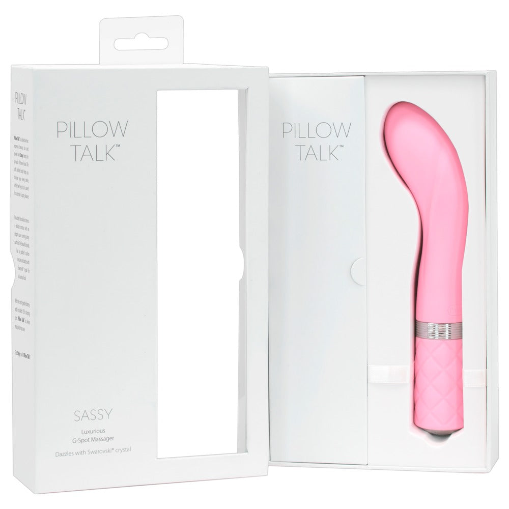 Pillow Talk Sassy Pink - Vibrador Punto G con Estimulación Dual
