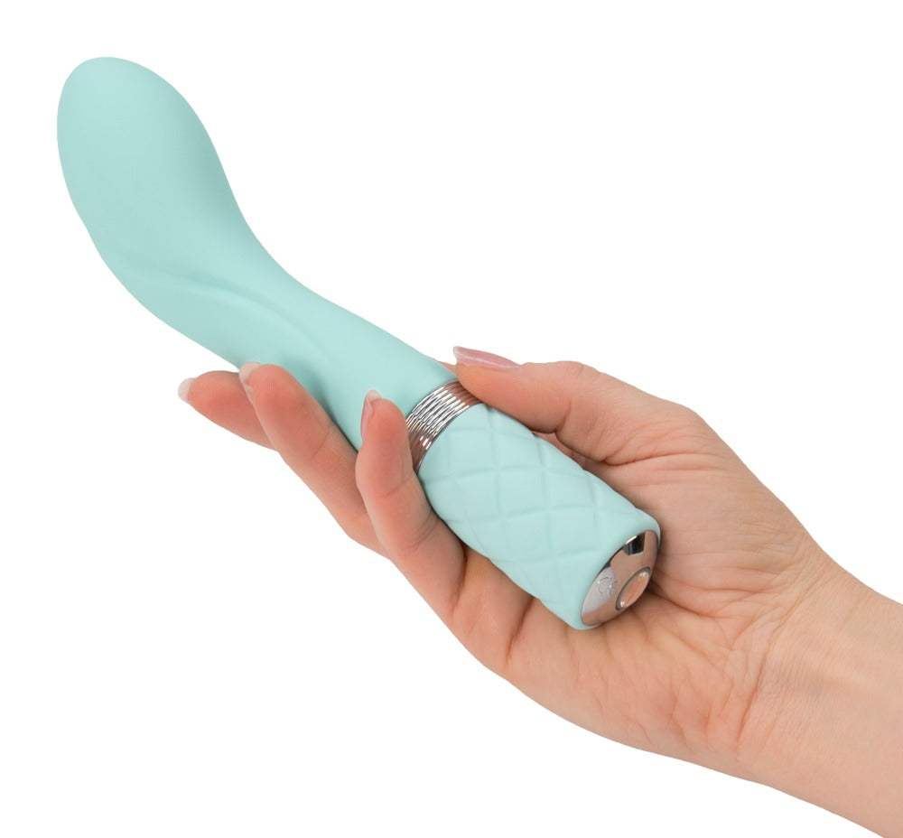 Pillow Talk Sassy Teal - Vibrador Punto G con Estimulación Dual